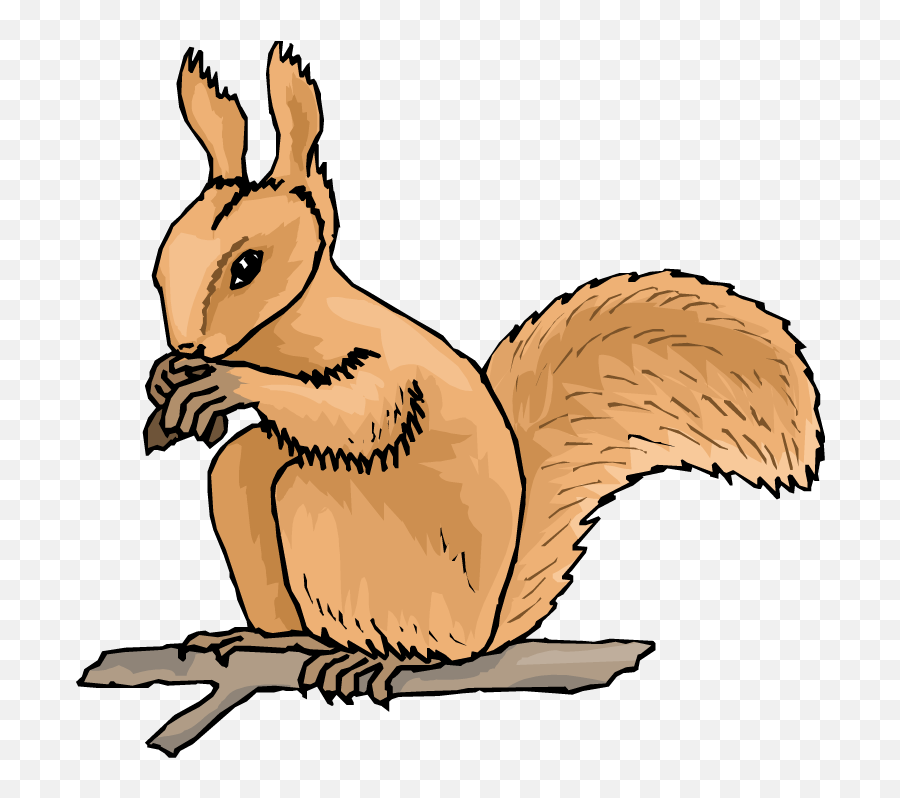 Free Squirrel Clipart - Clipart Squirrel Png Emoji,Mouse Rabbit Squirrel Emoji