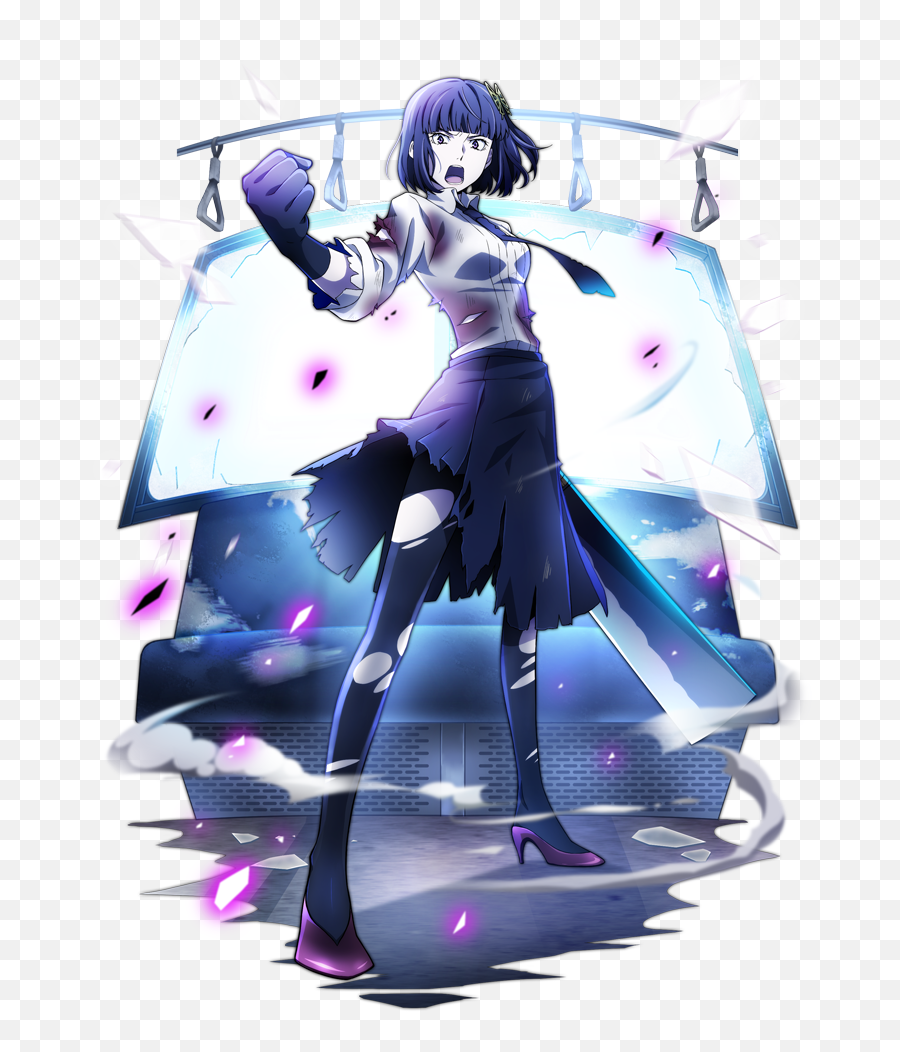 Bungo Mayoi Cards 00150 - 0300 Yosano Akiko Official Art Emoji,Uwah Anime Emotion