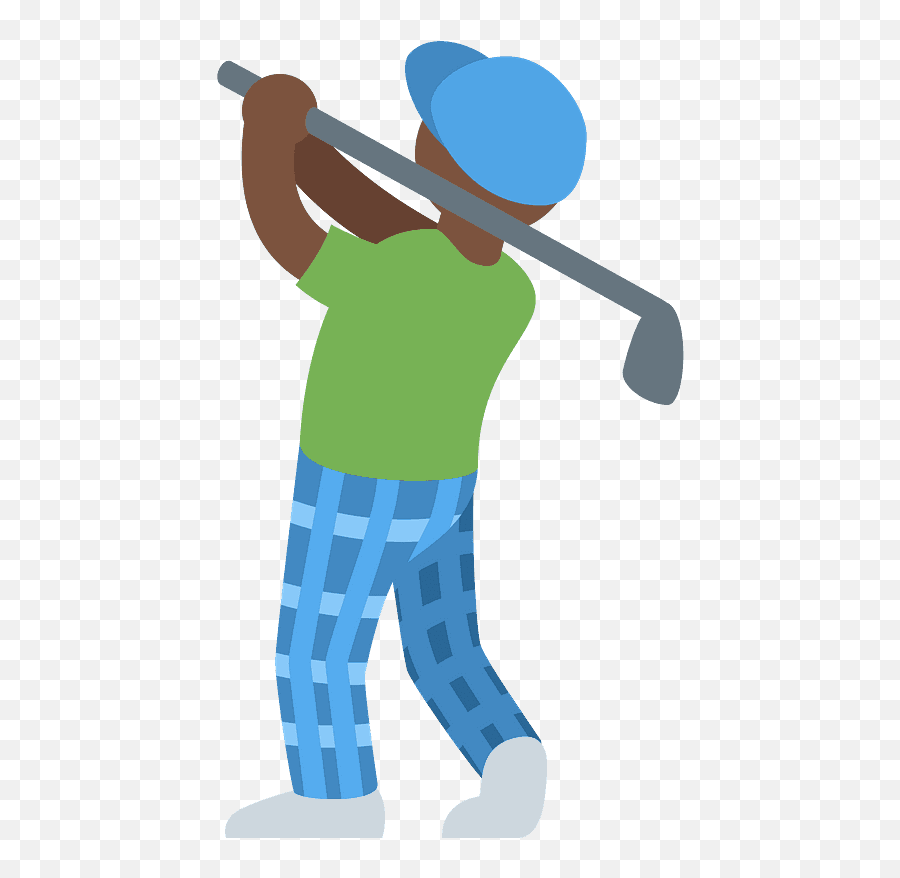 Dark Skin Emoji,Left Handed Golf Emojis