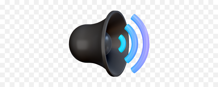 Premium Loudspeaker 3d Illustration Download In Png Obj Or Emoji,Heart Eyes Emoji Speaker