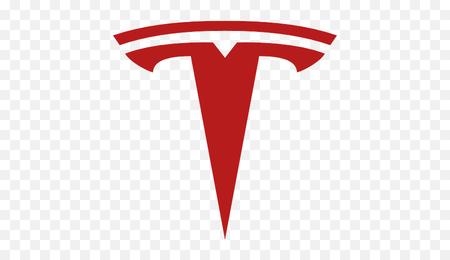 Tesla Red Symbol Logo Transparent Png - Tesla Logo Transparent Background Emoji,Tesla Emoji