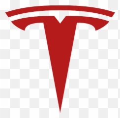 Tesla Red Symbol Logo Transparent Png - Tesla Logo Transparent Background Emoji,Tesla Emoji