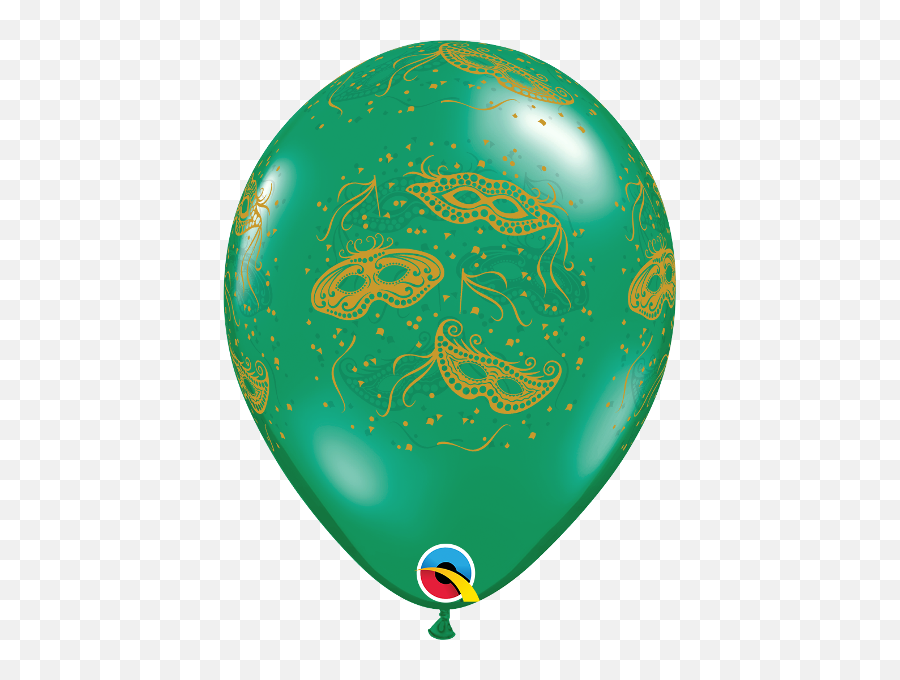 Mardi Gras 11 Inch Printed Balloons Balloon Place - Balloon Emoji,Mardi Gras Emojis