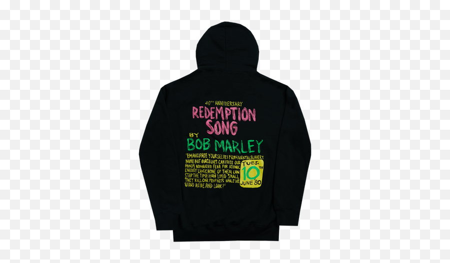 Redemption Song U2013 Bob Marley Official Store Emoji,Face Emoticon Embroidered Long Sleeve Sweatshirts