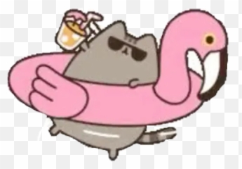 Pusheen By Alexislim - Sticker Maker For Whatsapp Emoji,Otter Sticker Emoji