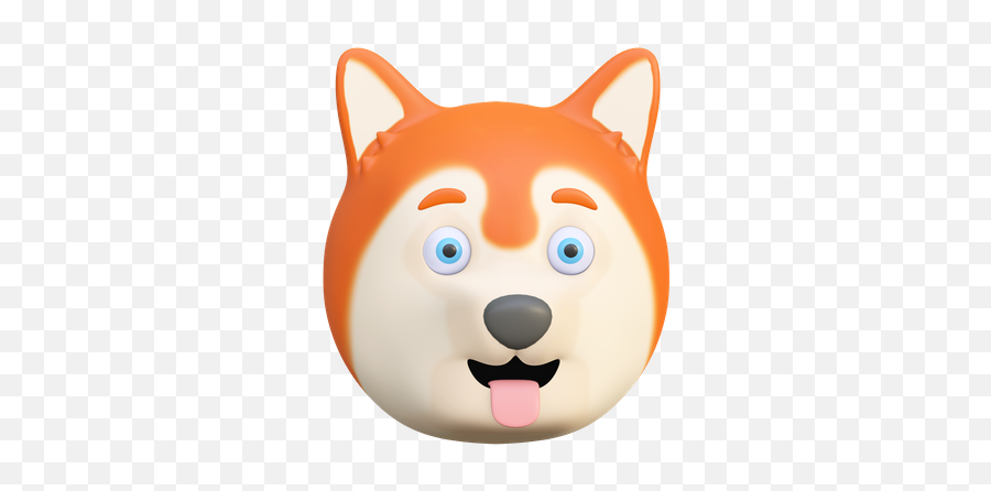 Premium Dog Money Face Emoji 3d Illustration Download In Png,Puppy Face Emoji