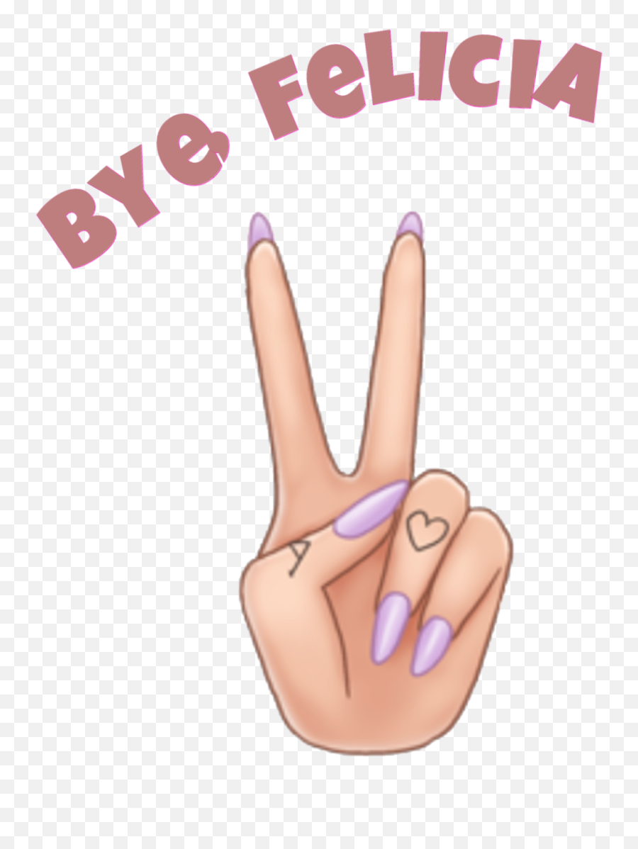 Mottostickers Ftestickers Hand Peace Sticker By Cynd - V Sign Emoji,Peace Sign Fingers Emoji