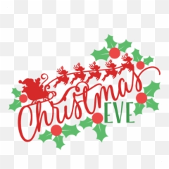 Santa Sleigh Svg Free - Christmas Eve Clipart Emoji,Christmas Eve Emoji