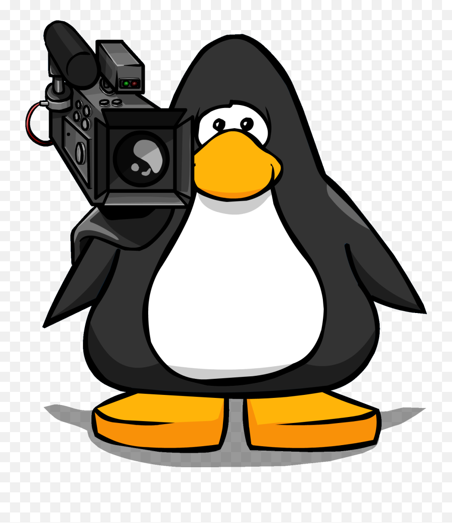 Video Camera Club Penguin Wiki Fandom - Pilgrim Hat Club Penguin Emoji,Video Camera Emoji Png