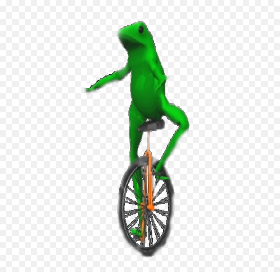 Datboi Sticker - Mountain Unicycling Emoji,Dat Boi Emoji