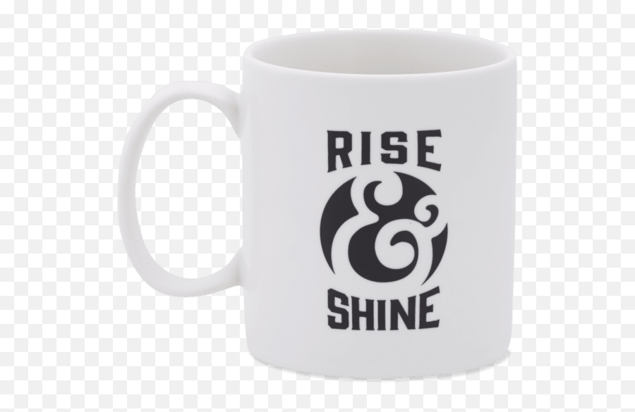 Rise And Shine Jakes Mug - Magic Mug Emoji,Safe Camp Symbol Emoji