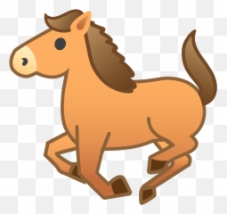 Noto Emoji Animals Nature Clipart - Full Size Clipart Horse Emoji,Lion Emoji