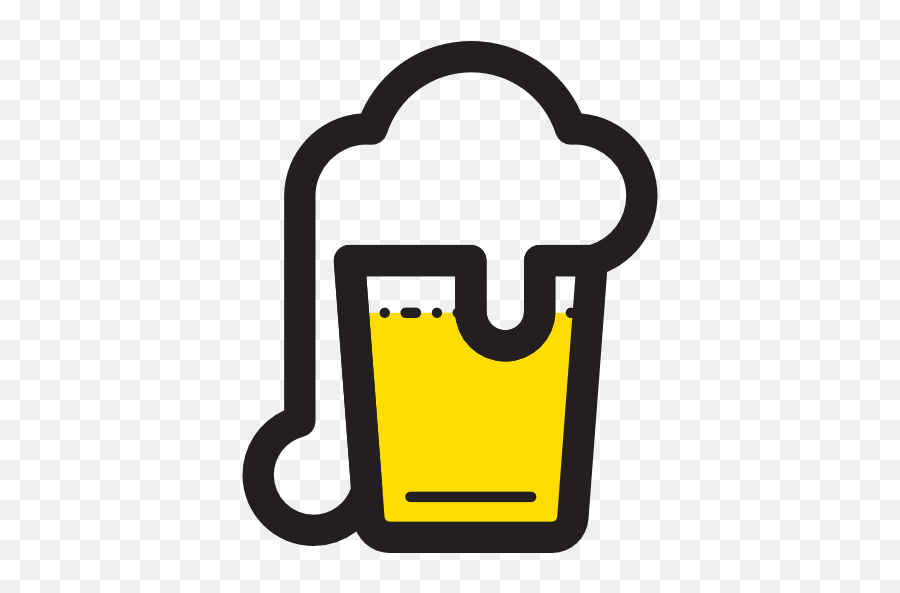 Beer Food Pub Alcoholic Drinks Bar - Beer Icons Free Use Emoji,Pint Of Guinness Emoticon