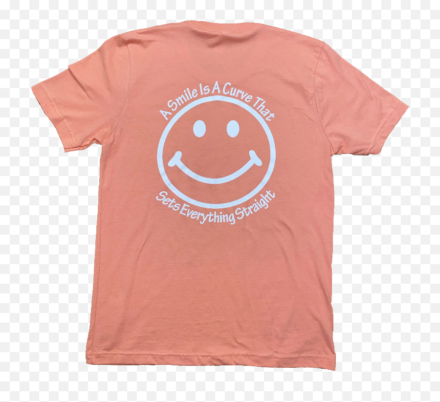 Sunset Every Day T - Shirt Short Sleeve Emoji,Facebook Emoticon Tears Smile