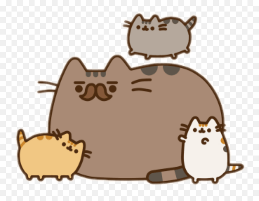 Pusheen heart gif. Пушин Кэт. Семья Пушина кота. Пушин Кэт семья. Папа Пушин Кэт.