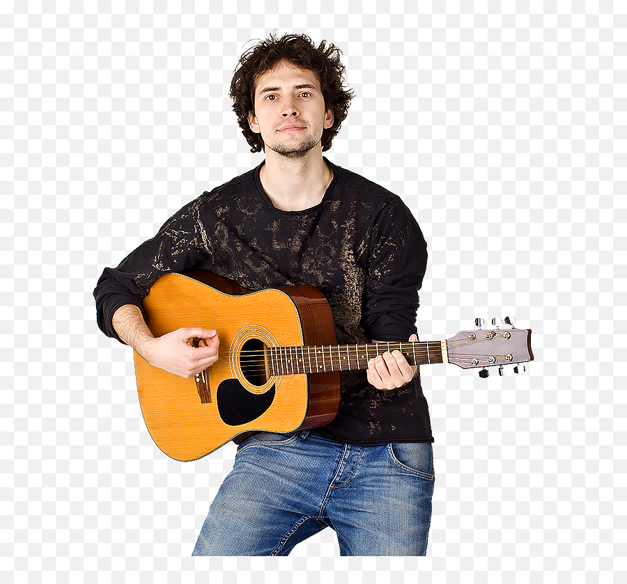 Download Tiple Guitar Cavaquinho Acoustic - Electric Acoustic Person Playing Guitar Png Emoji,Emoticon Guitar Player