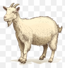 Goat Drawing Clip Art - Goat Png Drawing Emoji,Funny Dirty Goat Emojis