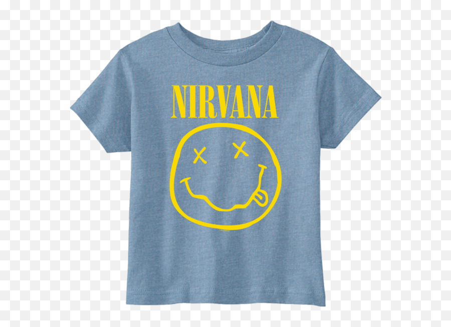 Official Nirvana Store - Nirvana Toddler Shirt Emoji,Emoticon Con Zipper