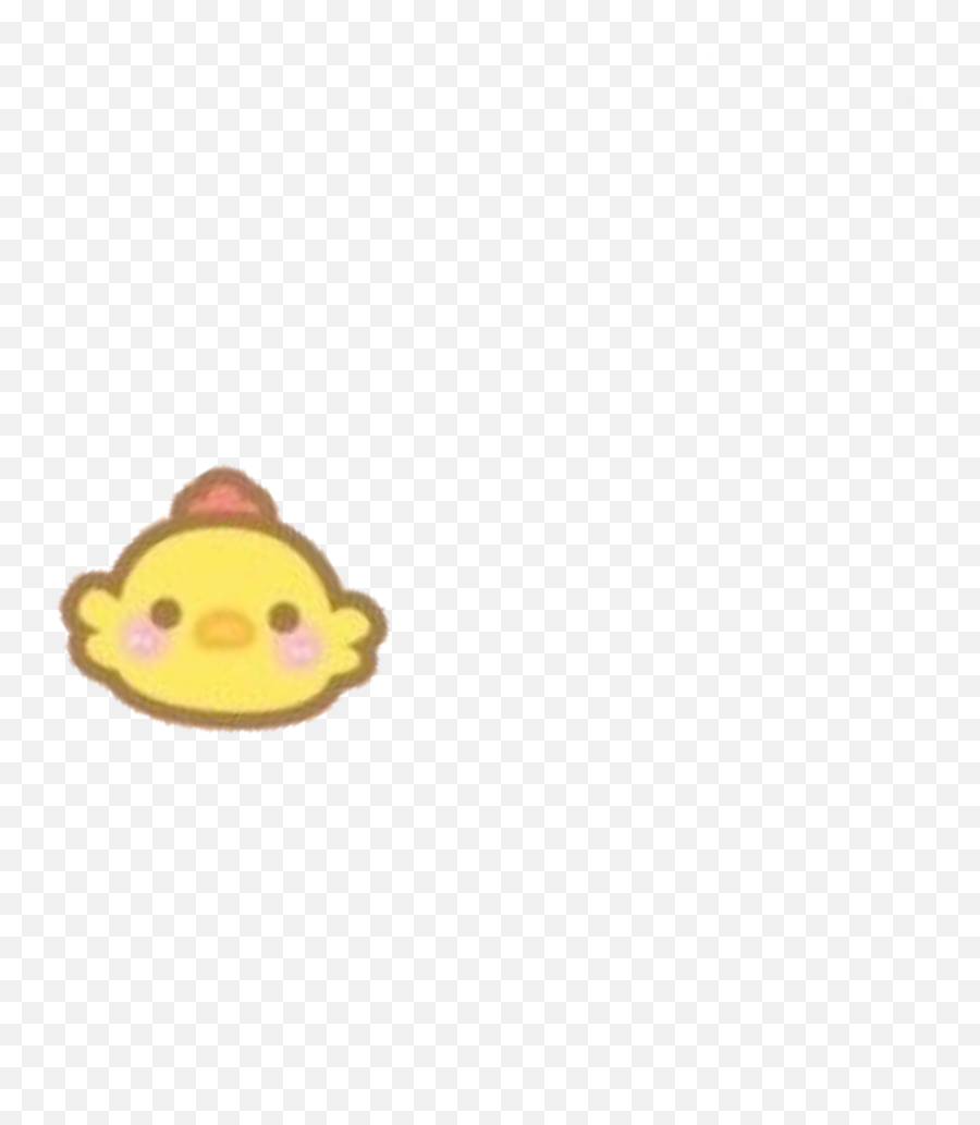 Tinymojis Pollito Cute Yellow Tiny Sticker By Goopie - Happy Emoji,Tiny Foods Emojis