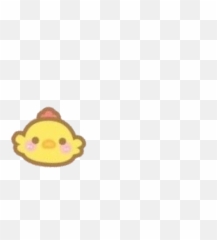 Tinymojis Pollito Cute Yellow Tiny Sticker By Goopie - Happy Emoji,Tiny Foods Emojis