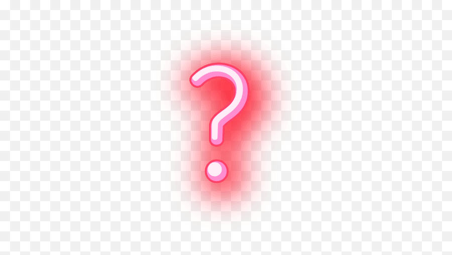 Signo Interrogacion Sticker - Signo De Interrogacion Neon Png Emoji,Emojis De Signos De Interrogacion