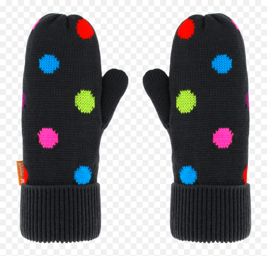 Winter Hats For Men Women - Polka Dot Mittens Emoji,Emoticon Gloves And Beanie