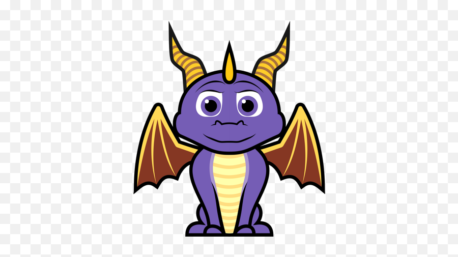 Gilded Spyro - Mythical Creature Emoji,Dragonfly Emojis