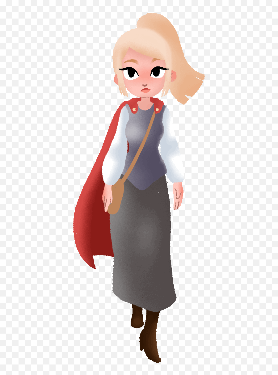 Character Creation Concept - Fictional Character Emoji,Cartton Were Emotions Come Alive In A Little Girl