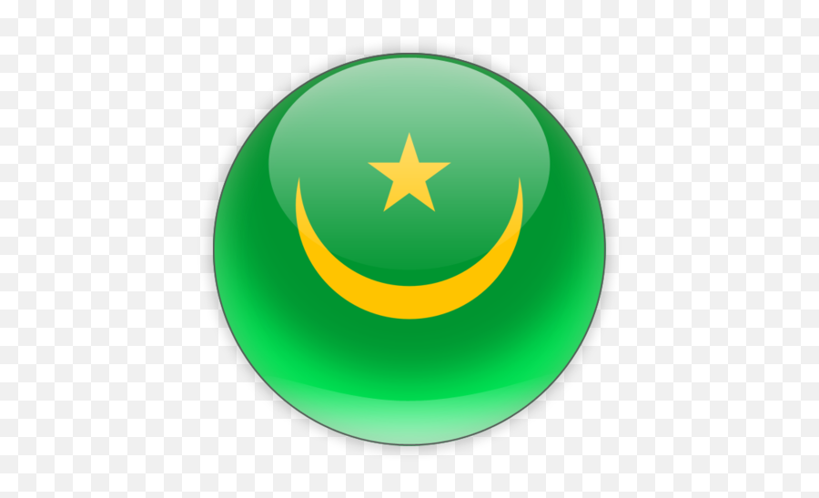 Mauritania Flag Emoji - Country Flags 2247821 Png Images Mauritania Round Flag Png,Emoji Unsupported Picture