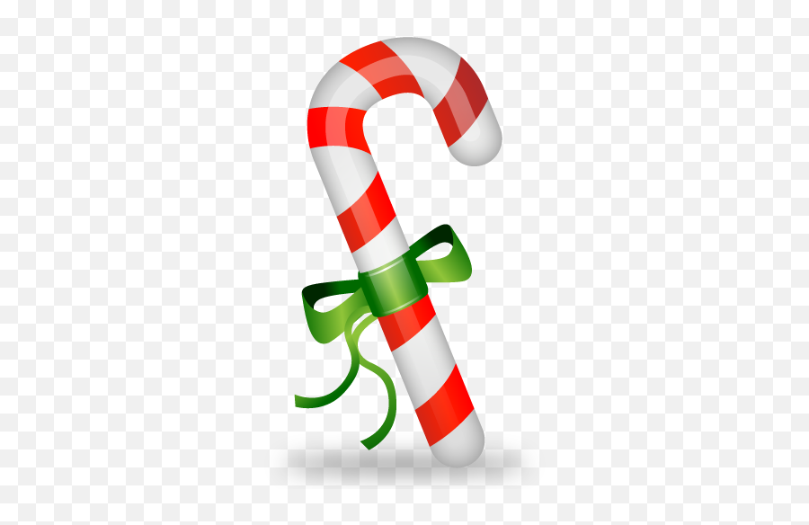 Candy Cane Icon - Transparent Background Candy Cane Icon Emoji,Candycane Emoji