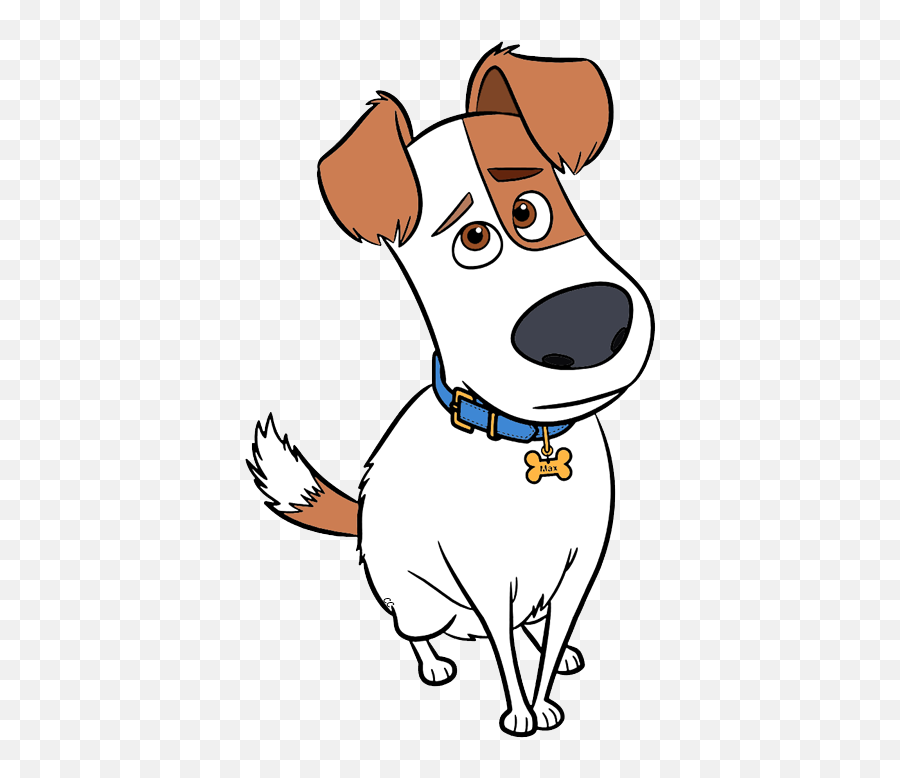 Life Cartoon Cliparts Png Images - Max Secret Life Of Pets Clipart Emoji,Secret Life Of Pets Emoticon