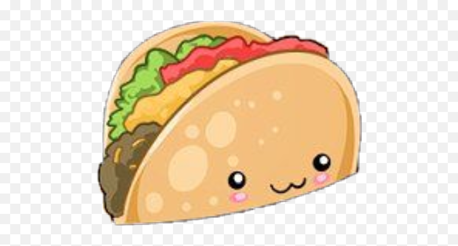 Discover Trending Kawaii Taco Stickers Picsart - Taco Emoji,Tacos Emoji