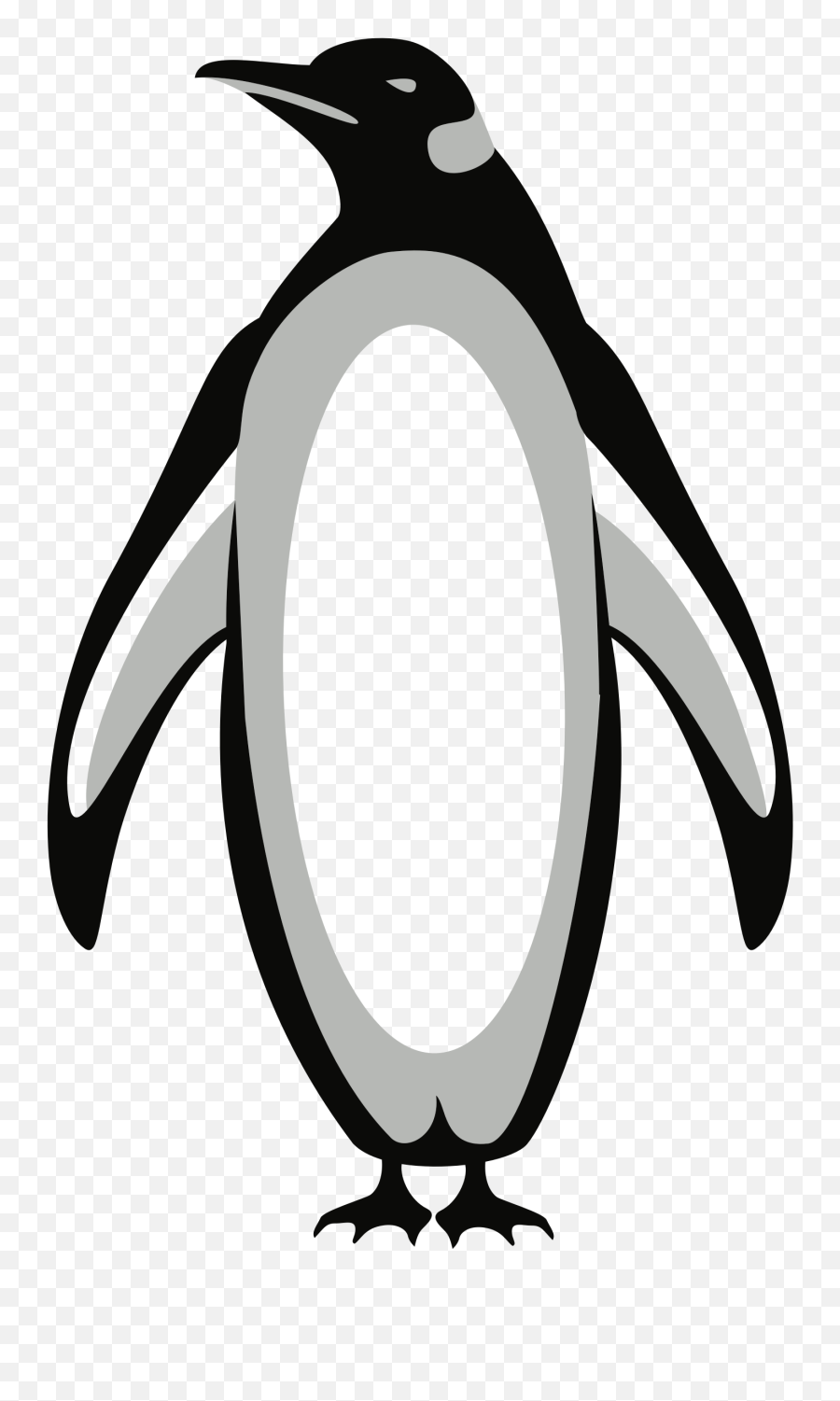 Transparent Penguins Clipart Black And - Drawing Penguin Clipart Black And White Emoji,Linux Penguin Dab Emoji