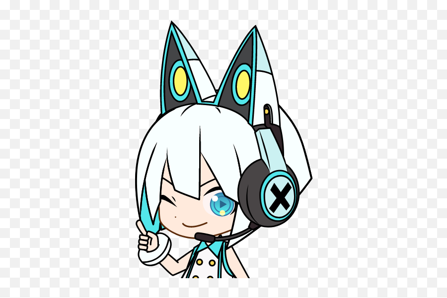 Fictional Character Emoji,Snow Miku Emoticon