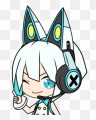 Fictional Character Emoji,Snow Miku Emoticon