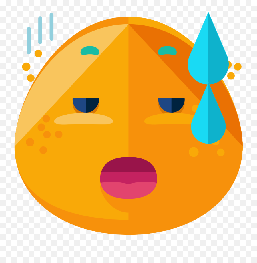 Imgly Sticker Emoticons Tired - Happy Emoji,Sticker Emoticons