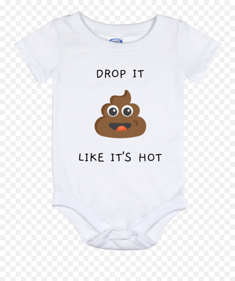 Drop It Like Its Onesie - Short Sleeve Emoji,Boobie Emojis