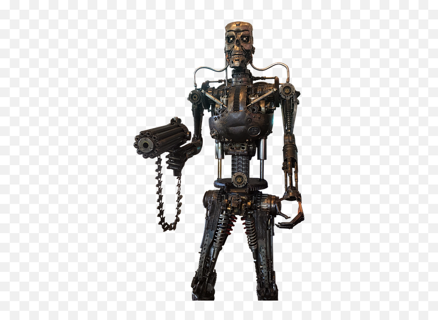 Free Photo Terminator Futuristic - Robot Futurista Emoji,Terminators With Emotions
