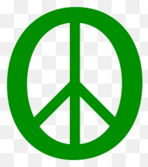 Peace Symbol Green Colour Free Image - Peace Symbol Green Emoji,Green Symbolism Fashion Emotions