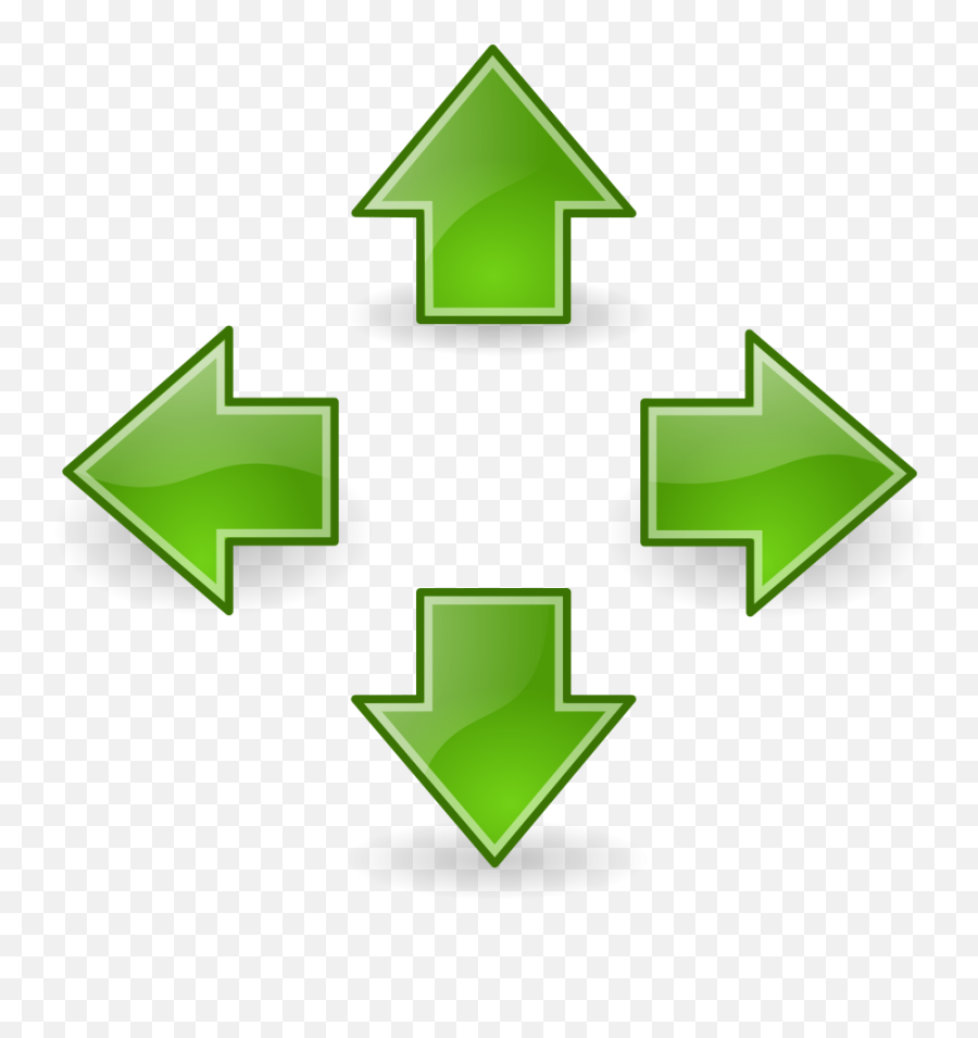 Line Arrows Curved Clipart Green - Forward Back Left Right Emoji,Green Arrow Emoji