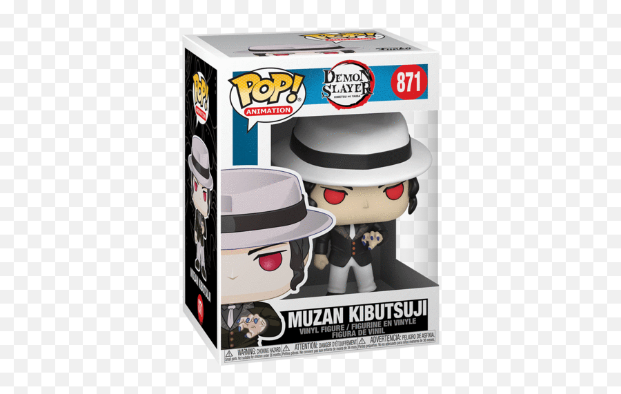 Pop Animation Demon Slayer - Nezuko Kamado U2013 The Mighty Muzan Kibutsuji Funko Pop Demon Slayer Emoji,Nedroid Most Emojis