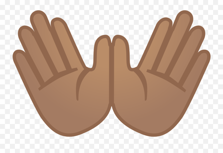 Download Download Svg Download Png - Brown Hands Emoji Png Open Hands Clipart,Hands Up Emoji