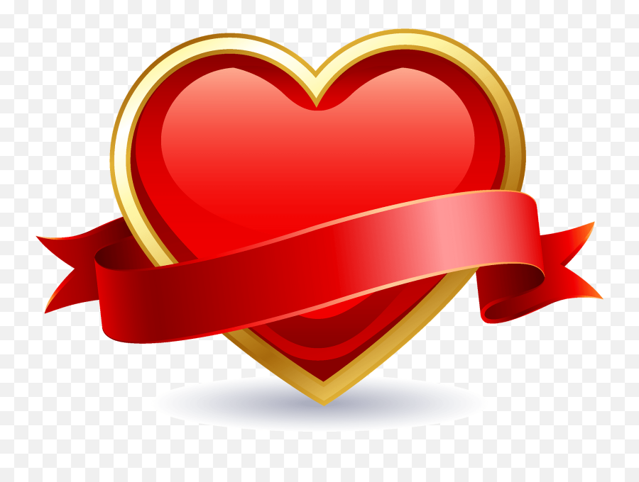 Heart With Ribbon Clipart Free Download Transparent Png - Dia Del Amor Y La Amistad Corazones Emoji,Gift Heart Emoji