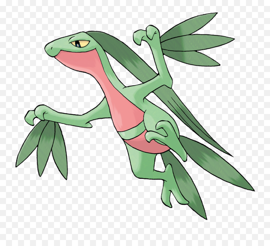 Grovyle - Grovyle Pokemon Emoji,Pixelmon Ruby Of Emotion