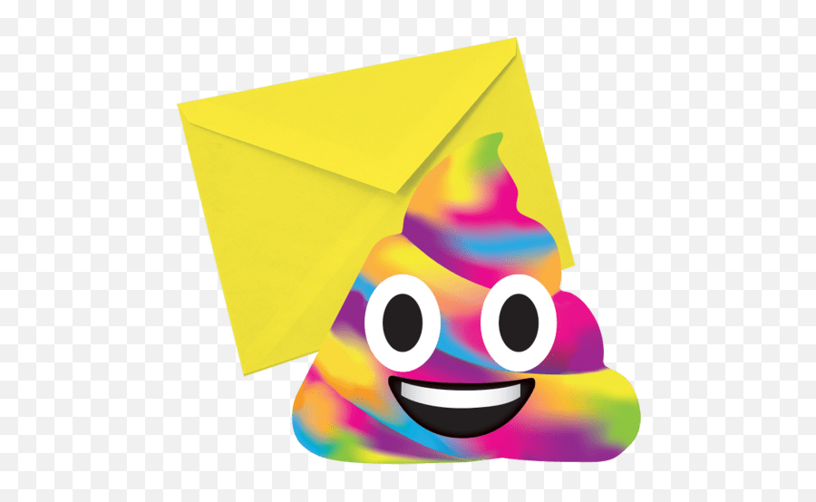 Rainbow Poop Strawberry Scented - Pile Of Poo Emoji,Possum Emoji