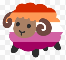 Pin - Pride Sheep Discord Emoji,Bisexual Flag Emoji