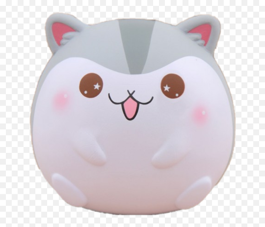 Squishy Sticker - Hamster Azul Squishy Emoji,Emoji Squishy