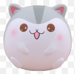 Squishy Sticker - Hamster Azul Squishy Emoji,Emoji Squishy