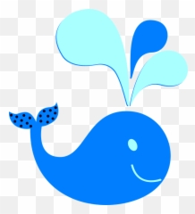 Vector Clip Art Online Royalty Free - Clipart Blue Colour Objects Emoji,Free And A Whale Emoji