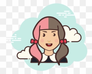 Melanie Martinez Icon U2013 Free Download Png And Vector - Facebook Cloud Icon Emoji,Flag Car Emoji Pop
